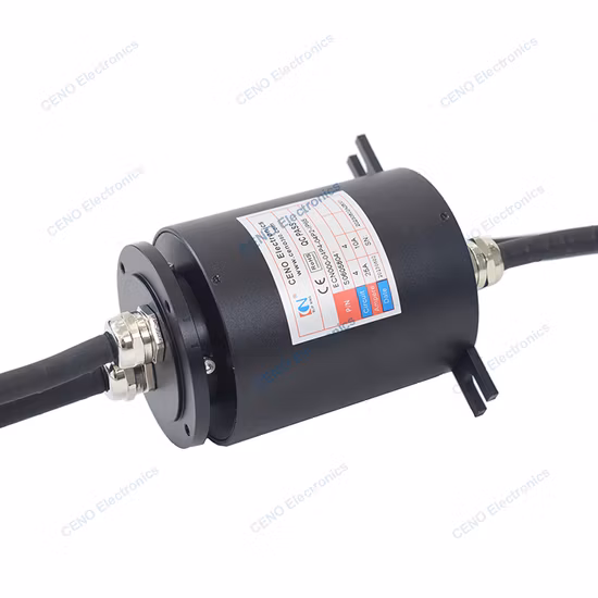 Anel coletor de função à prova de água IP65 com coletor elétrico para fuzileiro naval